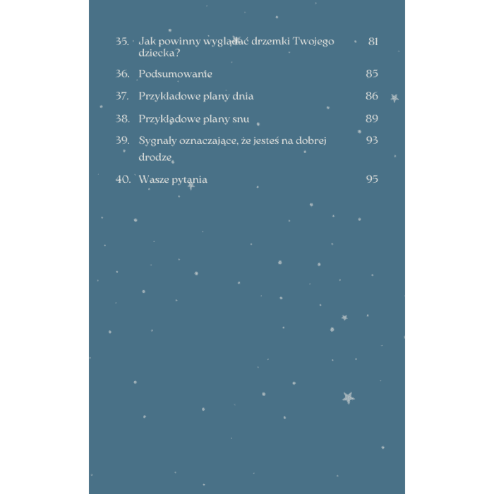 spis tresci poradnik o snie noworodka 3