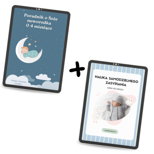 PAKIET: Spokojny Start i Dobry Sen (Ebook o Noworodku 0-4 msc + Ebook o Nauce Zasypiania)