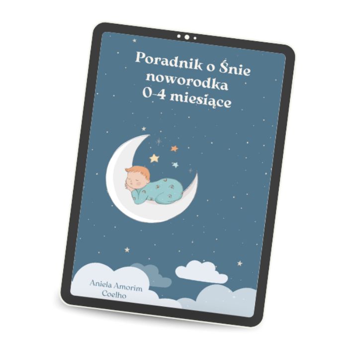 Okładka ebooka - poradnik o śnie noworodka